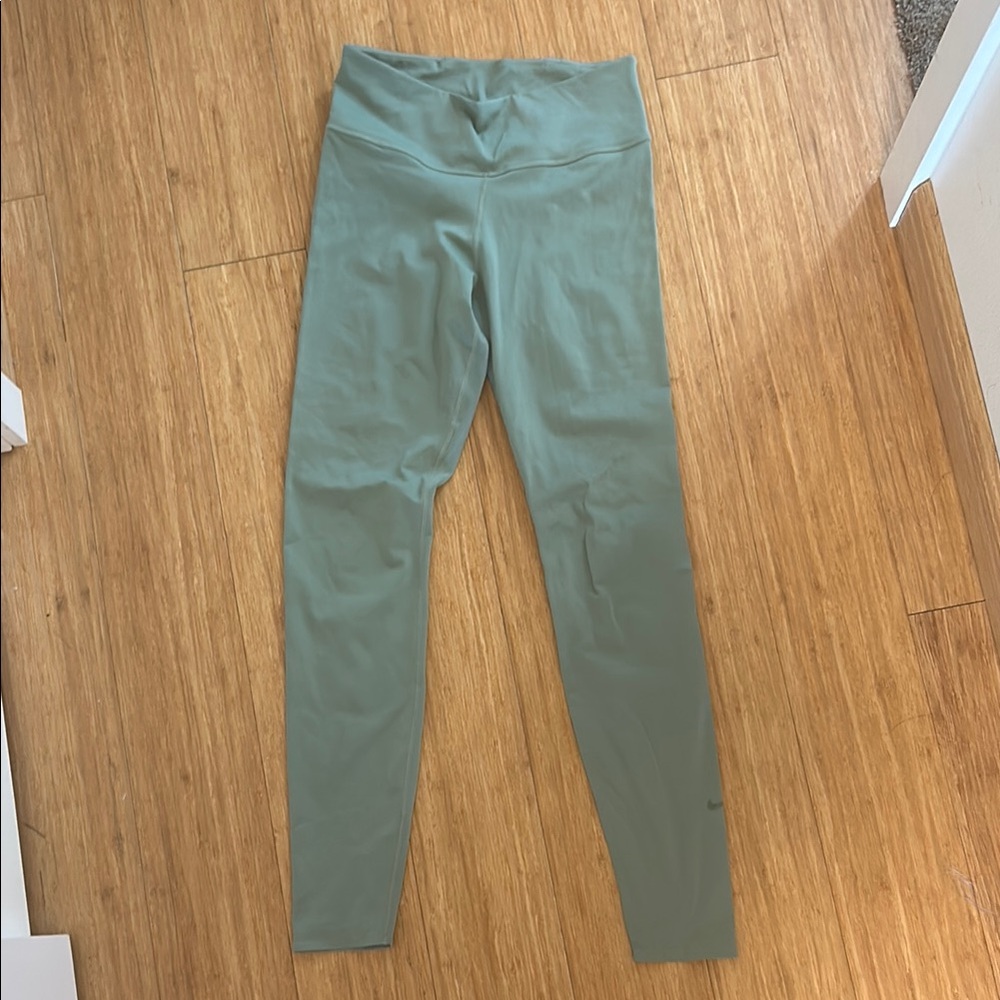 Women’s Sage Green Nike Yoga Pants